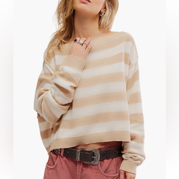 Free People Sweaters - NWT Free People Into the Blue Sweater